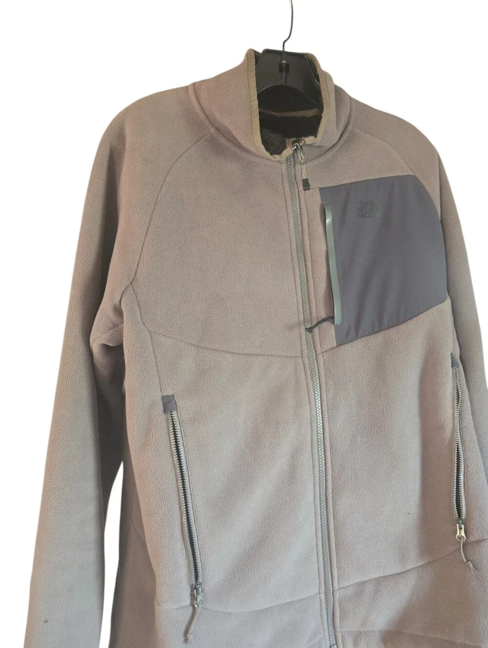 The North Face Men's Gray Fleece Full-Zip Jacket